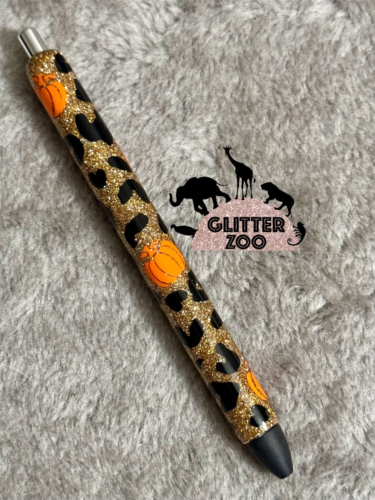 Fall Pumpkin & Leopard Pen