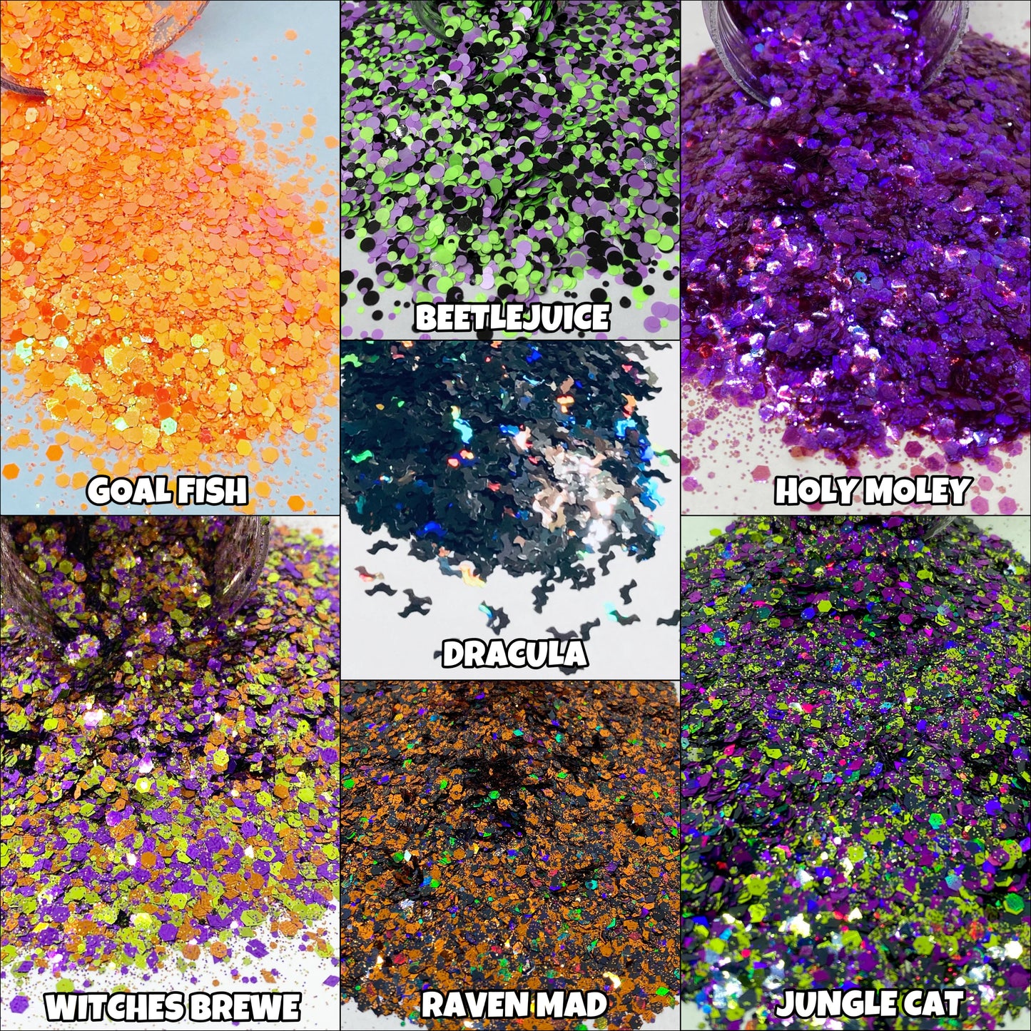 Chunky Halloween Glitter Package