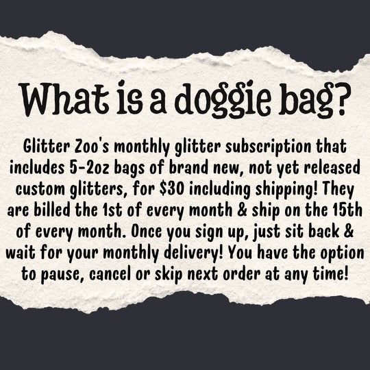 Doggie Bag-2oz bags