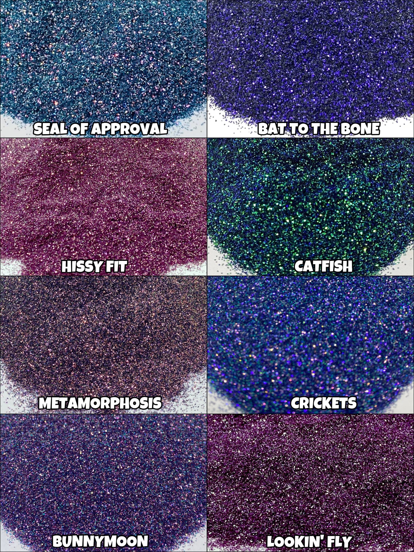 Ultrafine Colorshift Glitter Package