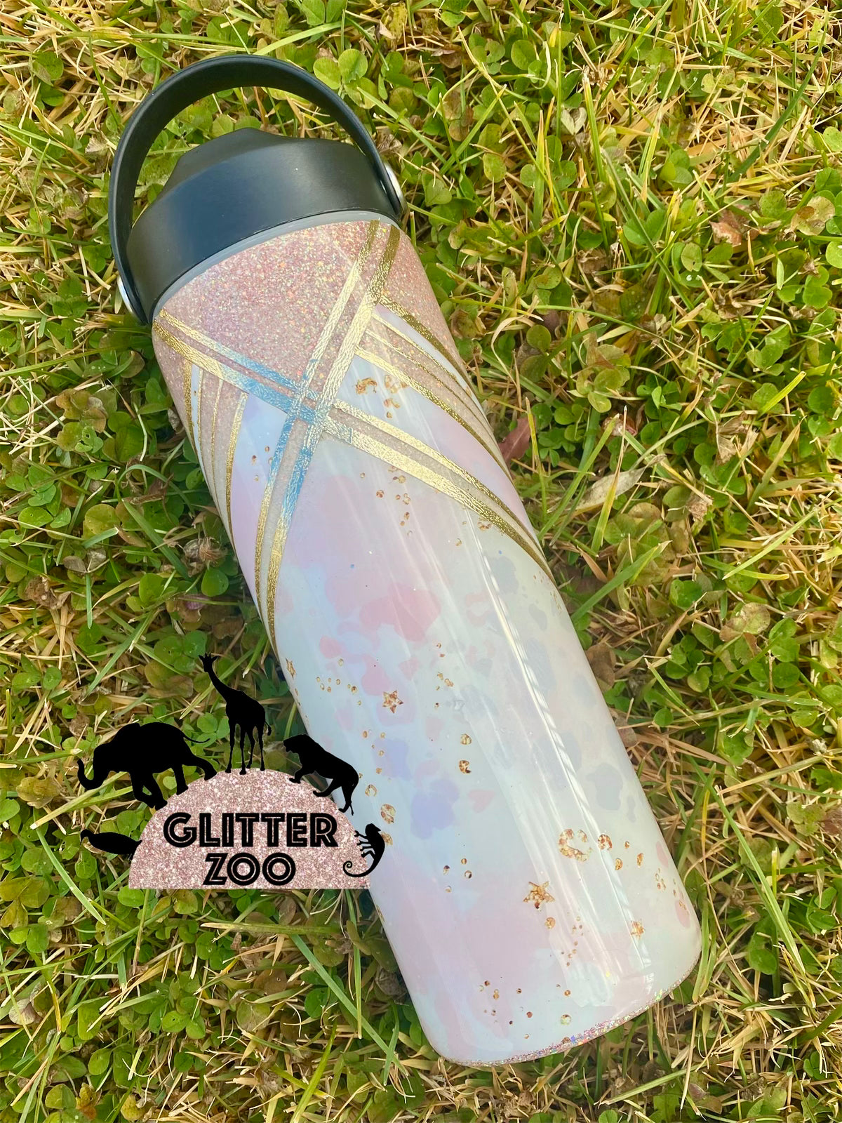 Pink & Gold Tumbler