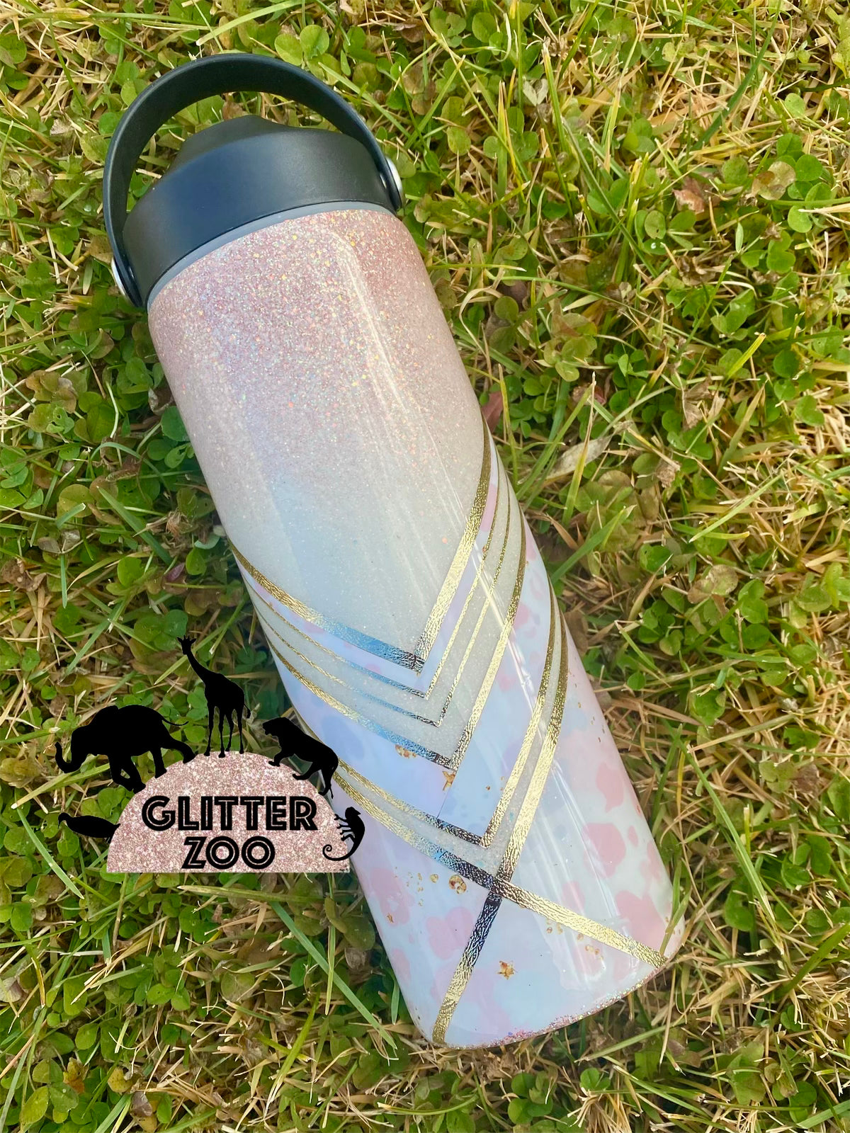 Pink & Gold Tumbler
