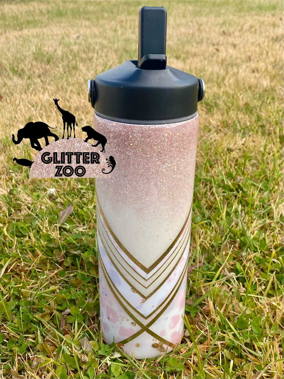 Pink & Gold Tumbler