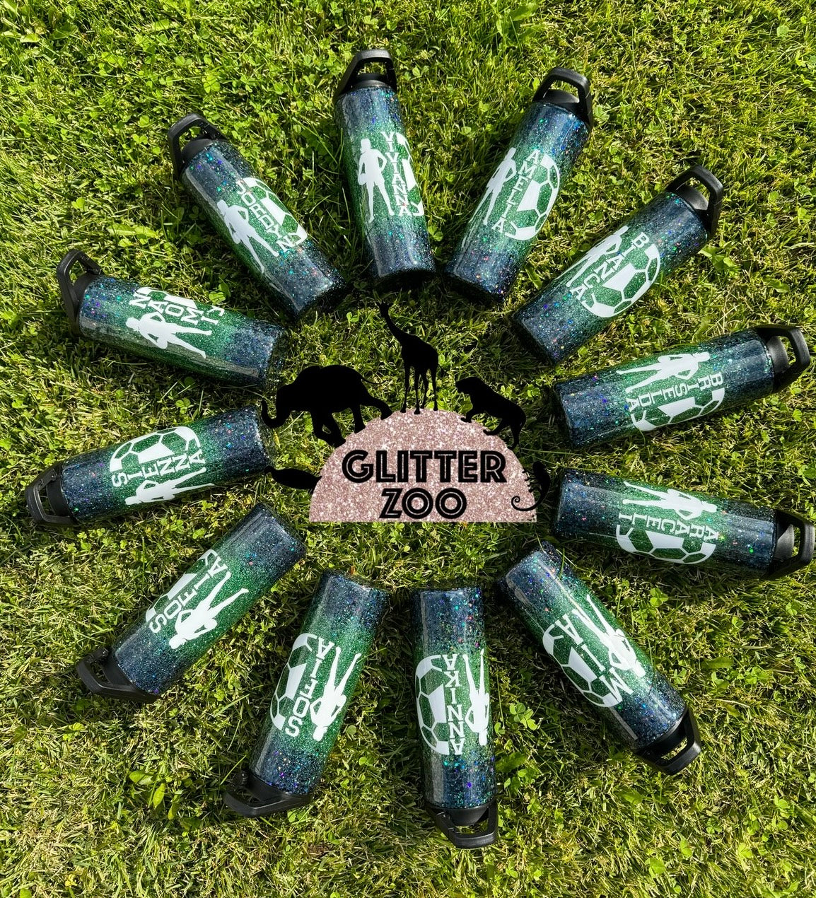 Sport Glitter Tumbler