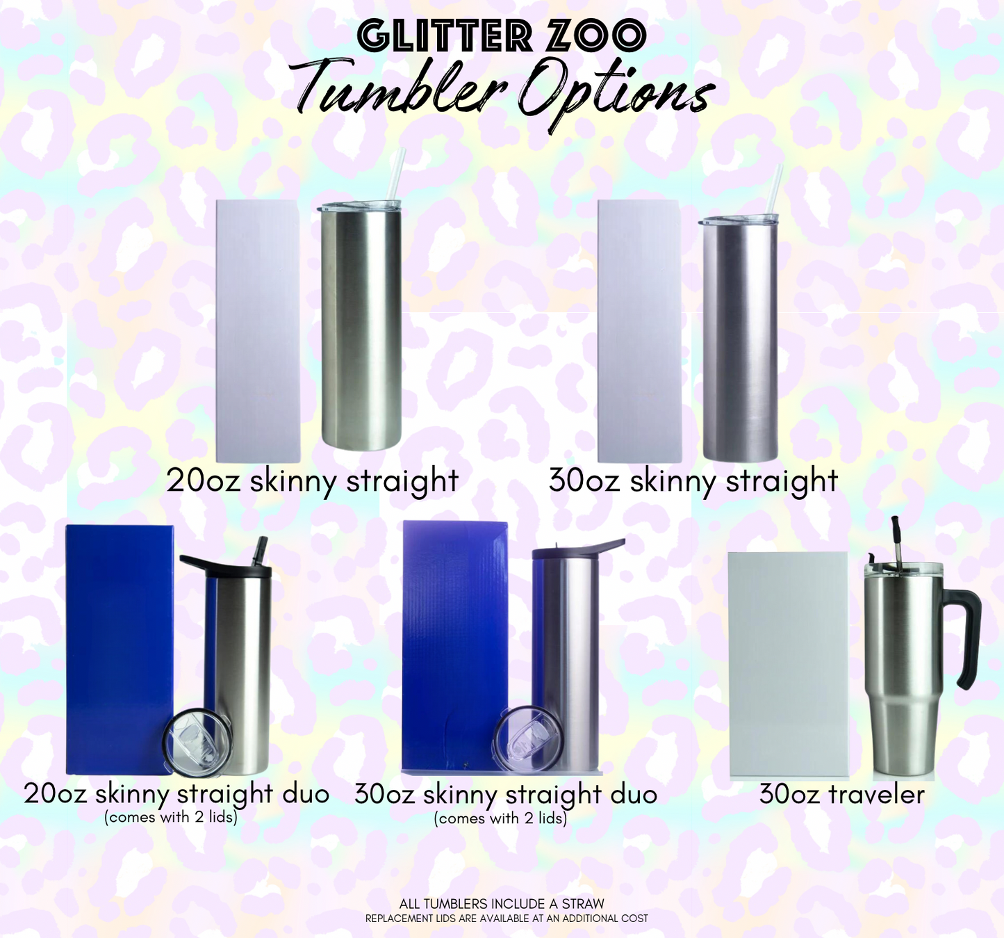 Sport Glitter Tumbler