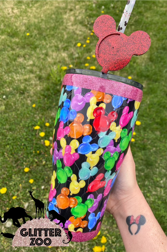 Mouse Balloon Fabric Tumbler