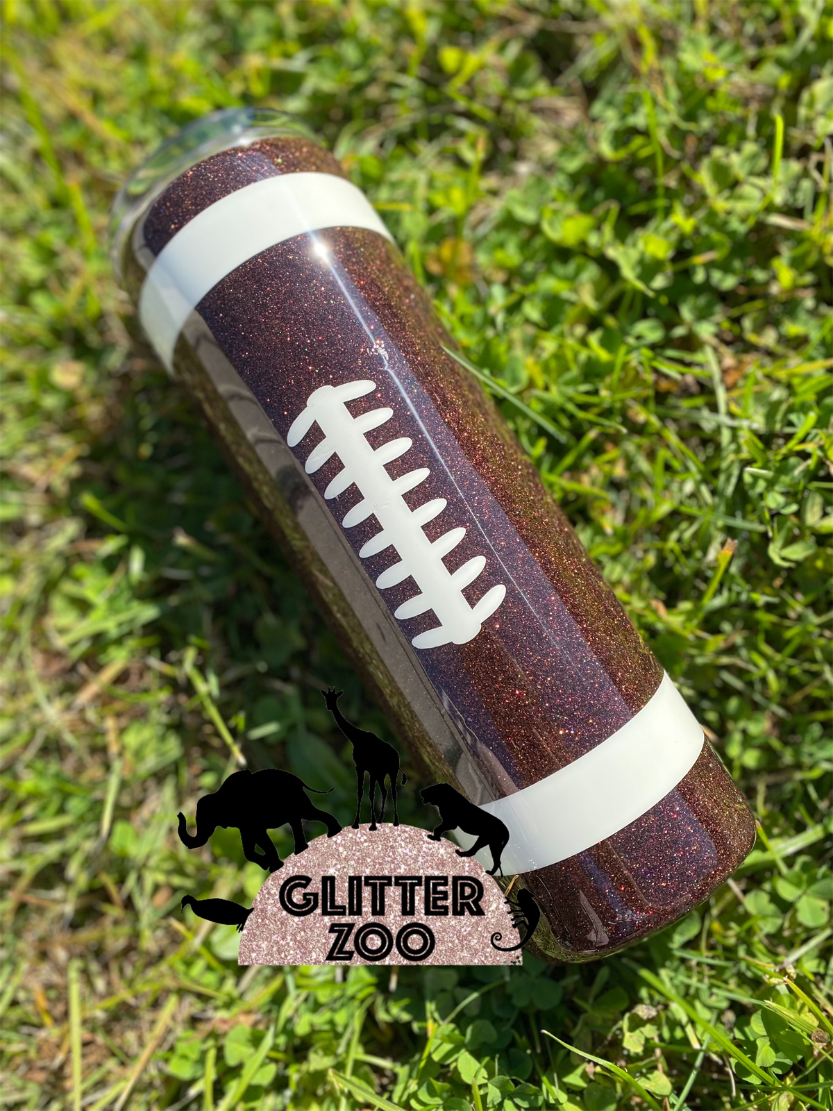 Football Zipper Tumbler 25oz ***PREORDER*** – Creature Comforts