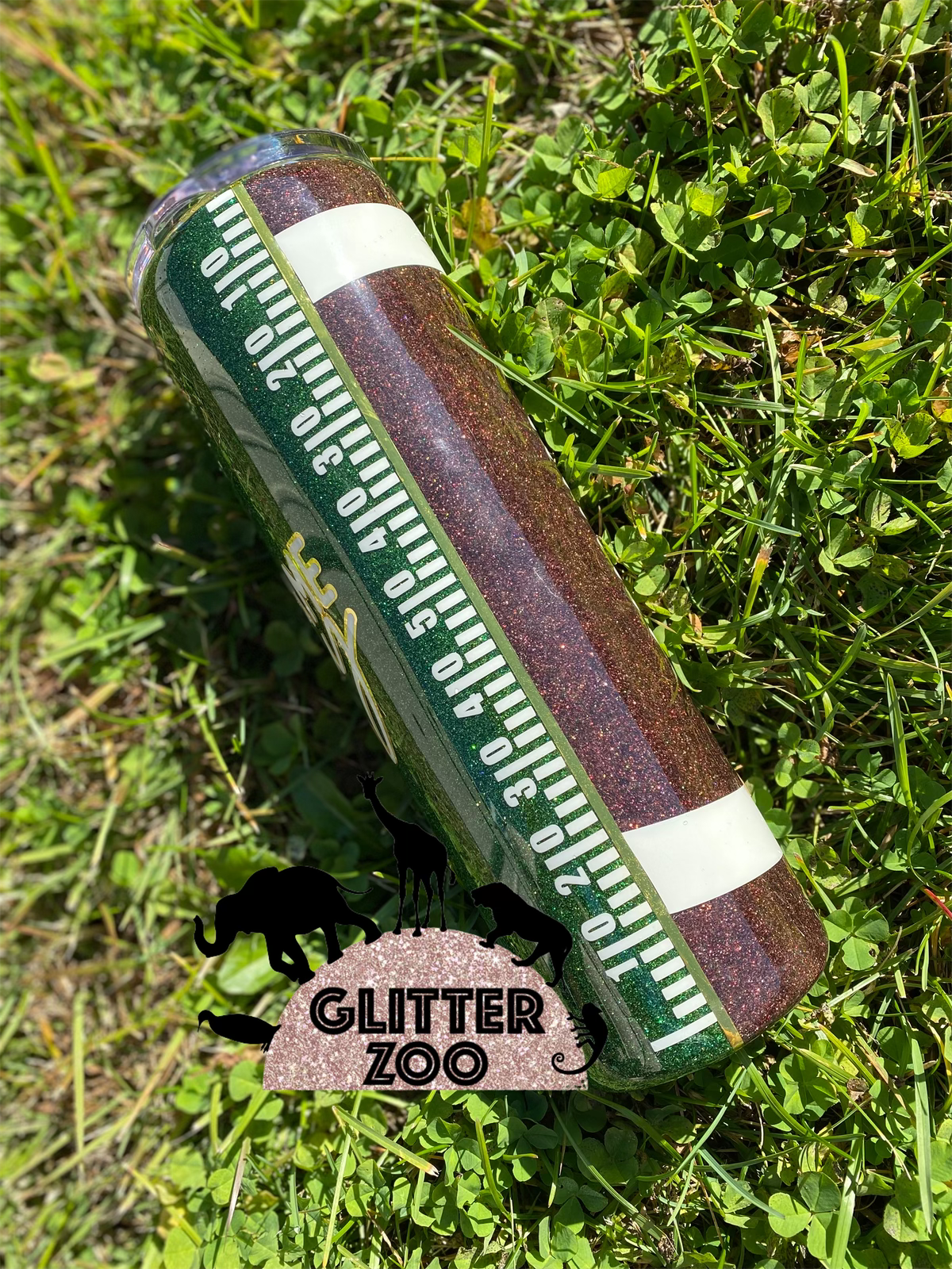 Football Field Split Tumbler