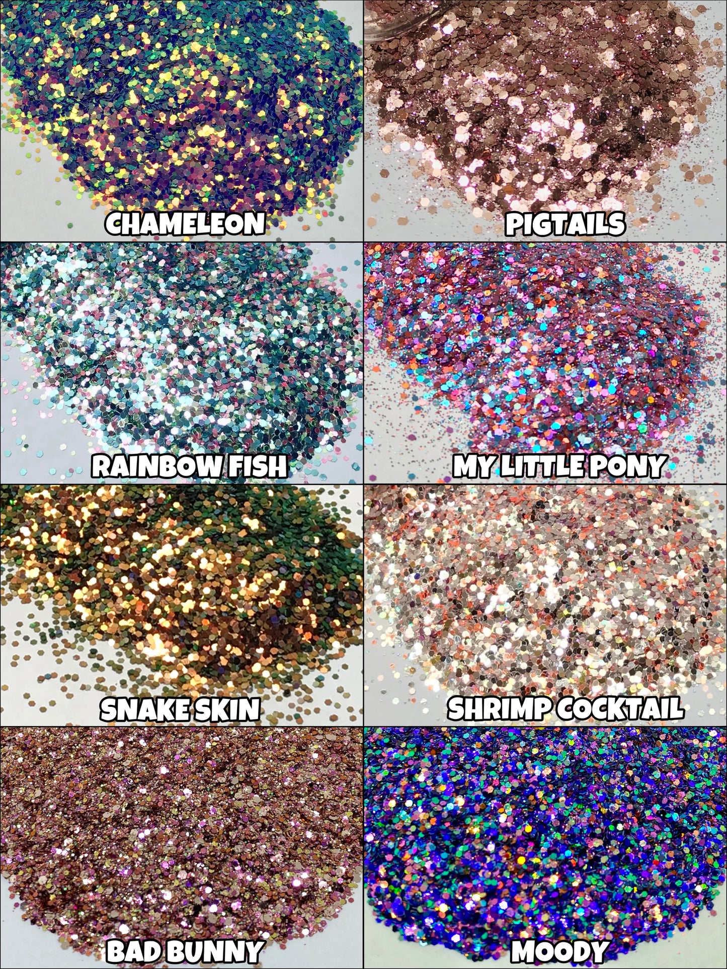 Micro Chunky Glitter Package