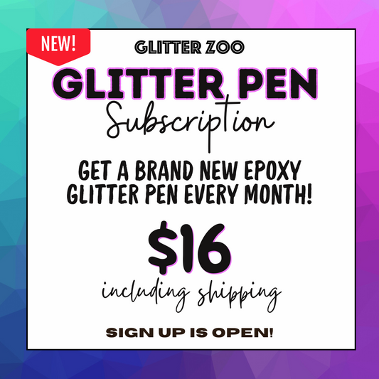 Glitter Pen Subscription