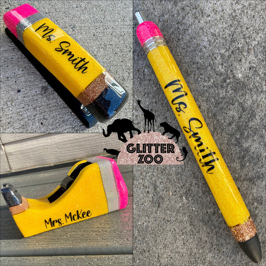 Custom Pencil Office Supply Set