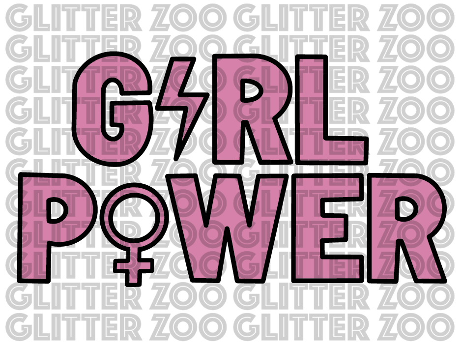 Girl Power SVG