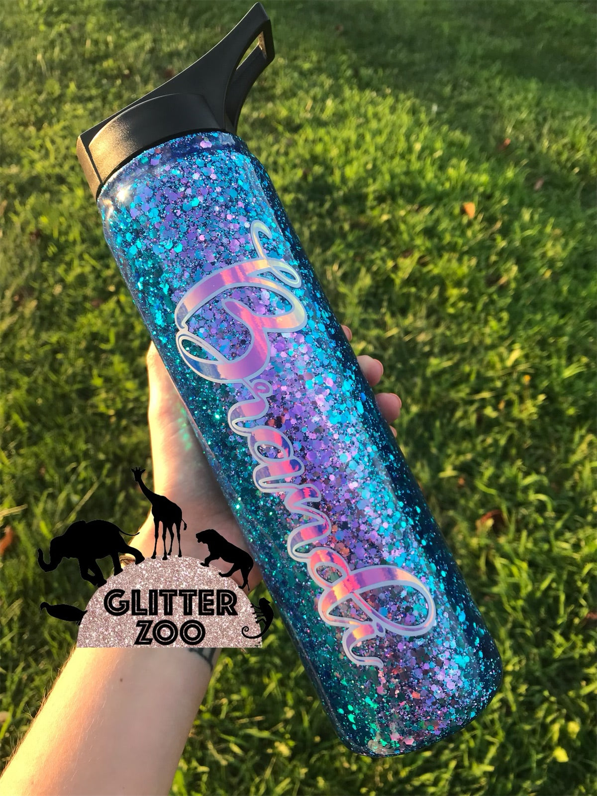 Custom Glitter Tumbler