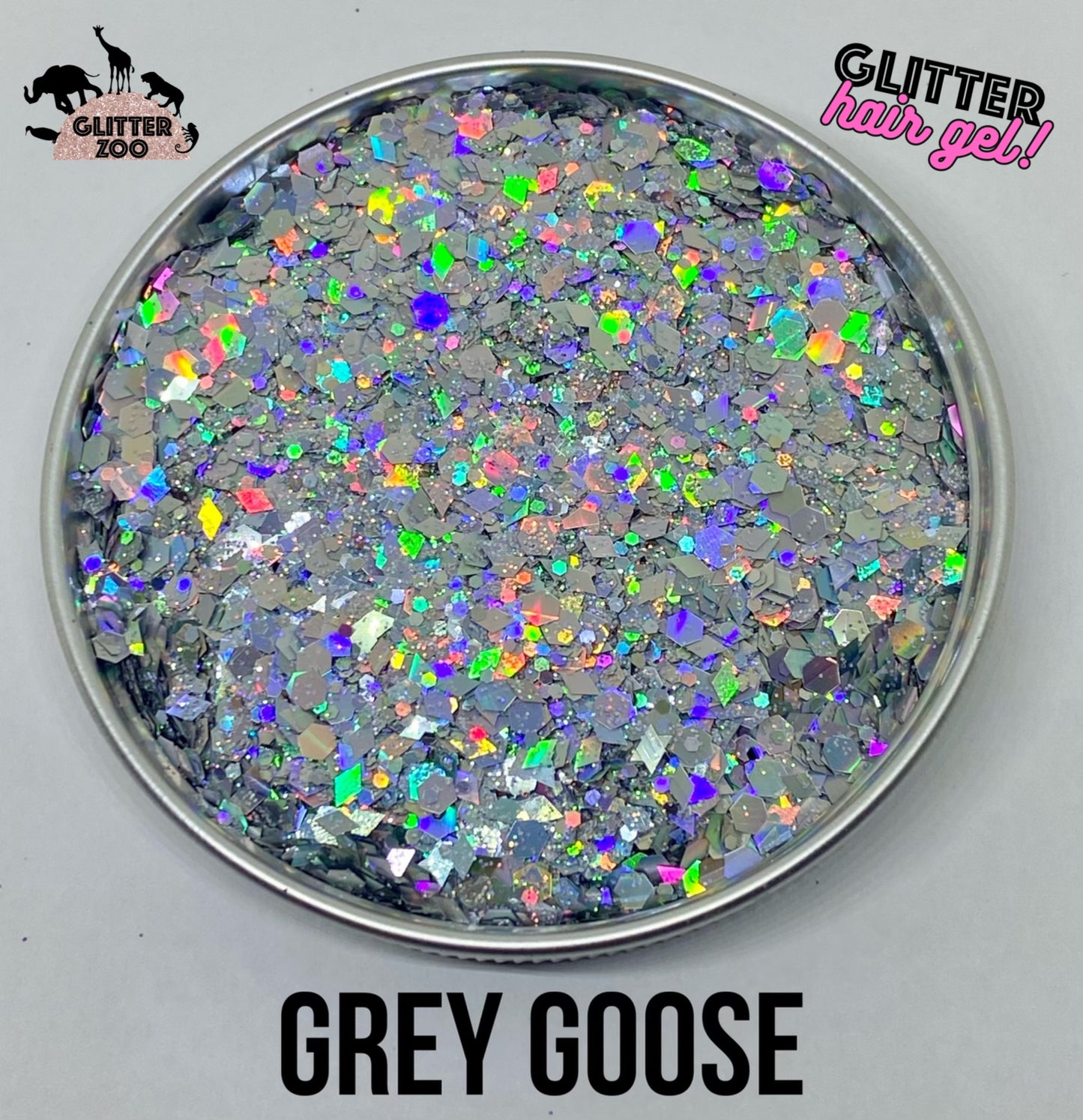 Glitter Hair Gel