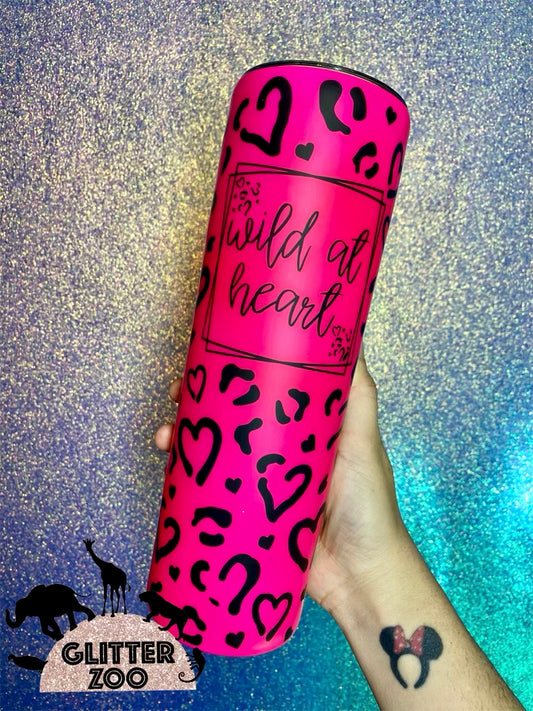 Wild at Heart Matte Tumbler