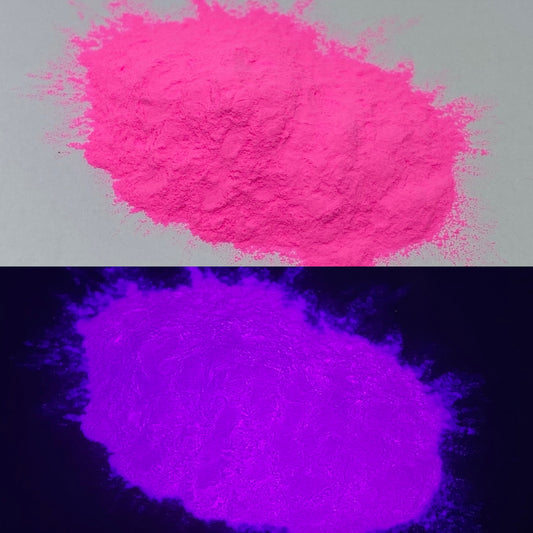 Neon Pink Glow Powder