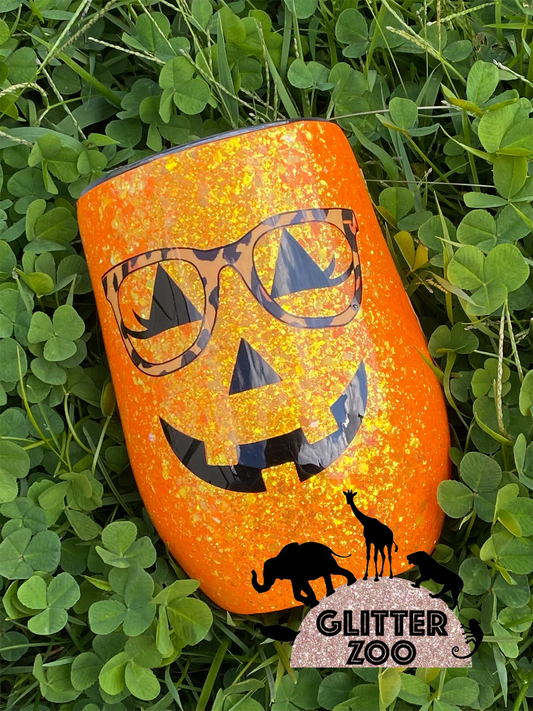 Pumpkin Wine Tumbler